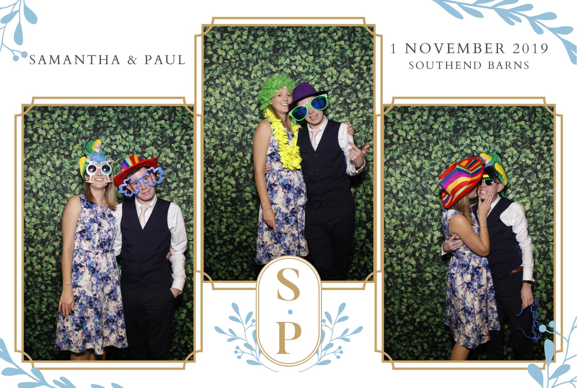 Paul and Samantha's Wedding | View more photos from the event at gallery.myphotoboothexperience.co.uk/u/MyPhotoBoothExperienceLtd/Paul-and-Samanthas-Wedding